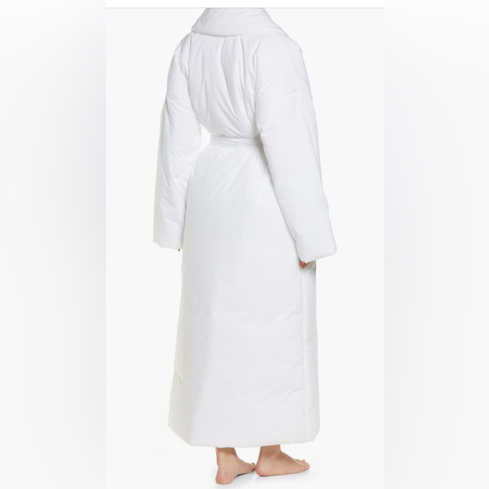 SOLD SKIMS COTTON DUVET ROBE, Size XXS, $475 - Picture 4 of 14